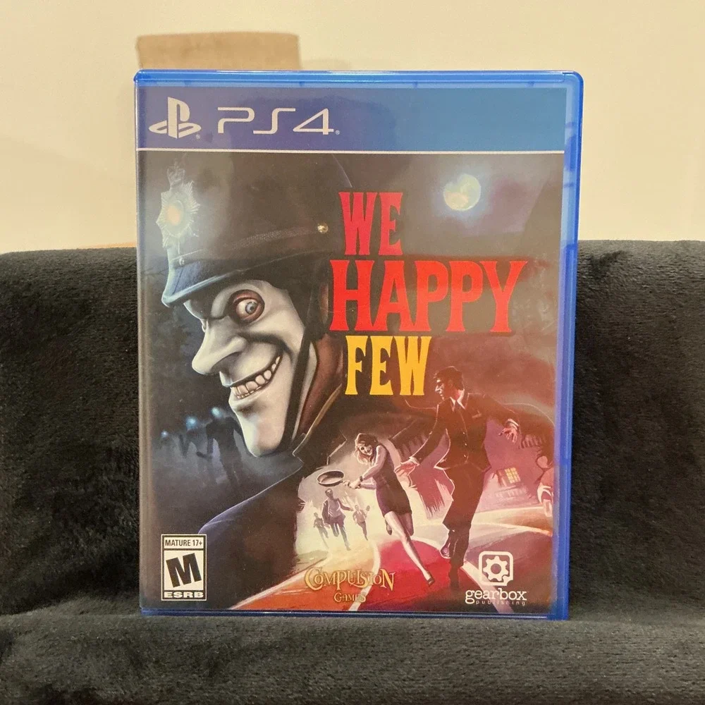 We Happy Few Gearbox Publishing Sony PlayStation 4 PS4 Video Game Dystopian